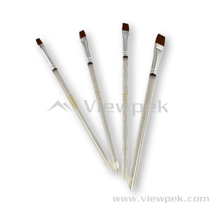  Synthetic Watercolor Brushes - Flat- A0014H-1