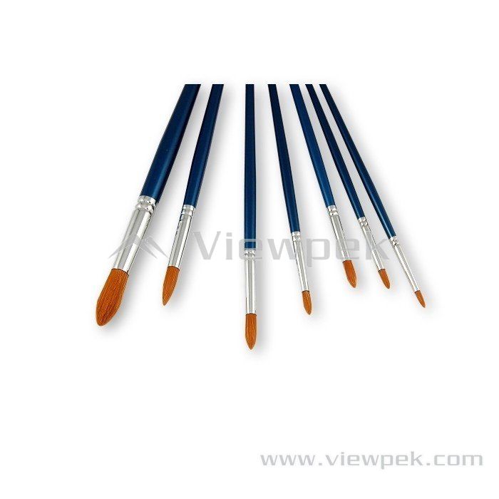  Watercolor Brushes - Round- A0003A
