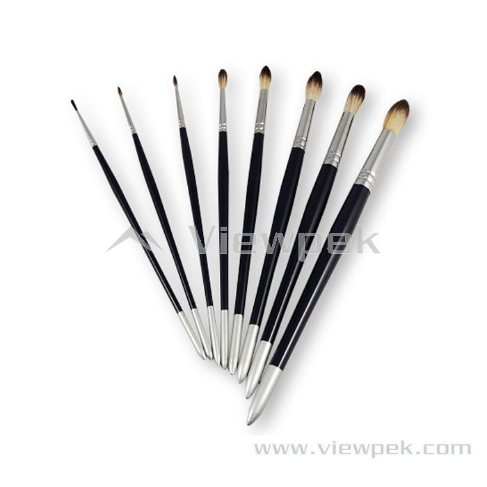  Watercolor Brushes - Round- A0002A-1