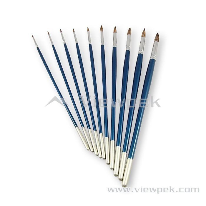  Watercolor Brushes - Round- A0001A-1