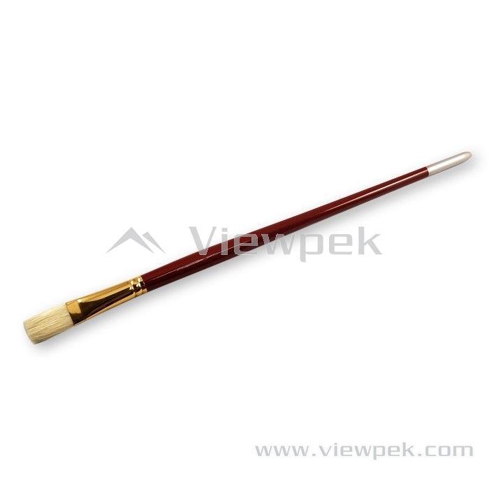  Chongking Bristle Oil&Acrylic Brush - Flat- A0101H14