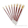  Chongking Bristle Oil&Acrylic Brushes - Flat, A0101H-1