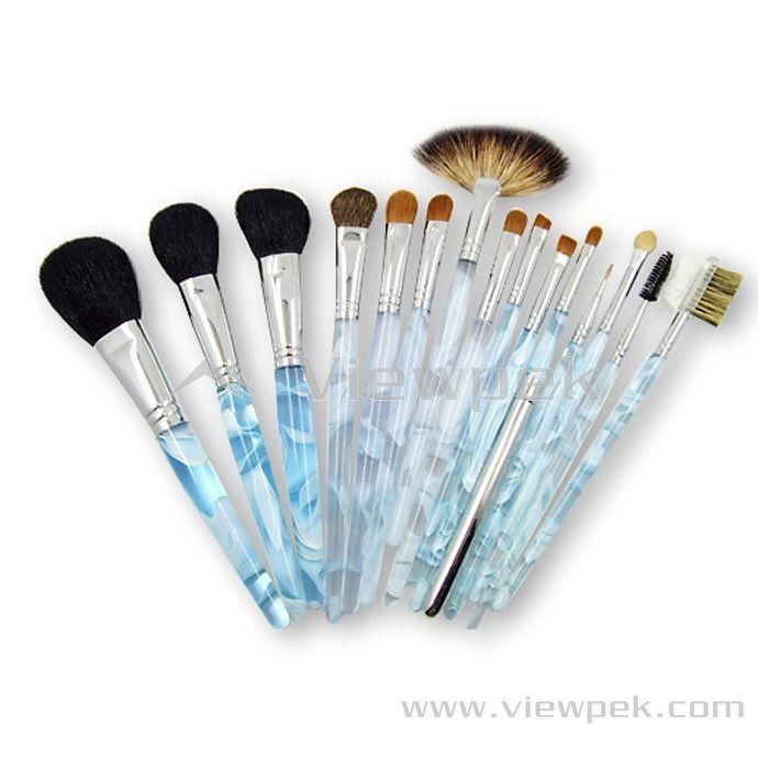  Cosmetic Brush Set - Marble Handle- C0019A