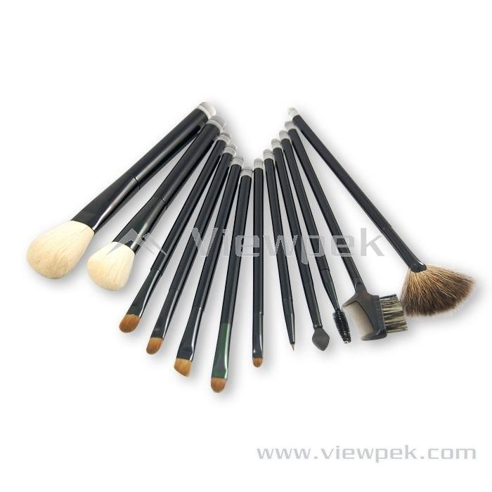  Makeup Brush Set     (Crystal end)- M3000B