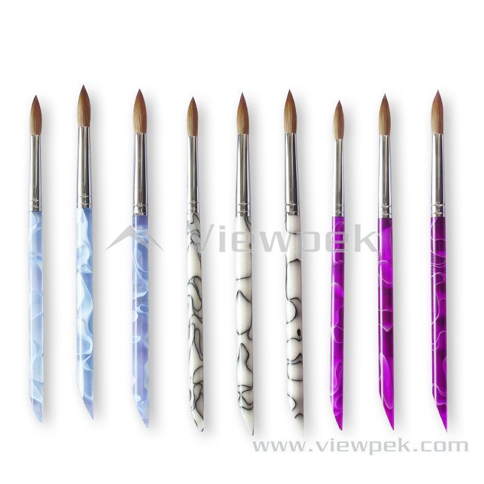  Acrylic Nail Brushes (Round)- N0125A