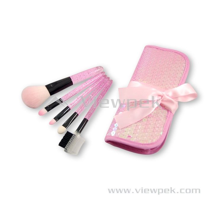  Makeup Brush Kit  (Sparkling pouch)- M2003A