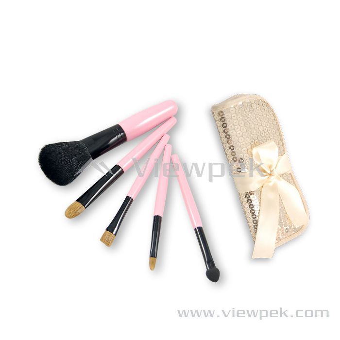  Makeup Brush Kit (Sparkling pouch)-M2002D