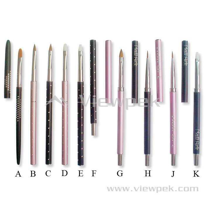  Different styles of Nail Brushes-N1010C